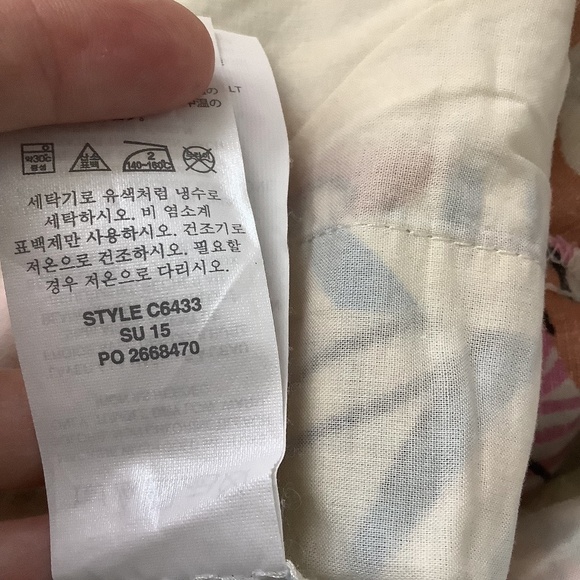 J.Crew Desert Oasis Tropical Print Linen Blend Board Shorts 12 - Picture 7 of 9